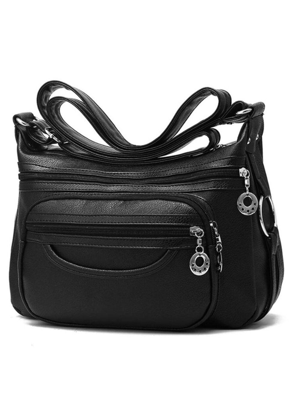 Women Crossbody Bag Leather Handbag Pocketbook Lightweight Shoulder Purse